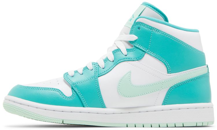 Wmns Air Jordan 1 Mid Marine Green