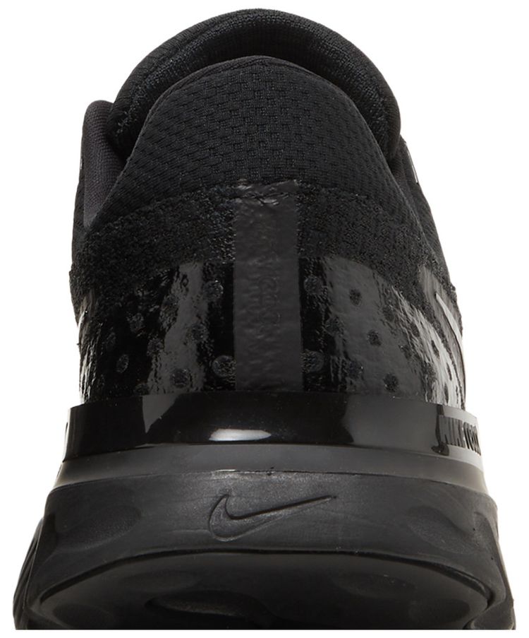 React Infinity Run Flyknit 3 Triple Black