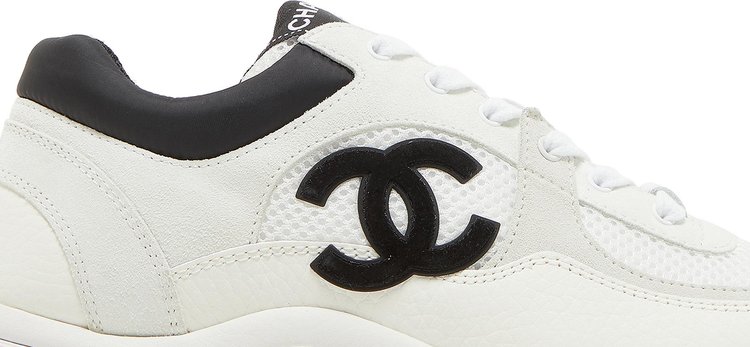 Chanel Wmns CC Logo Sneaker White Black