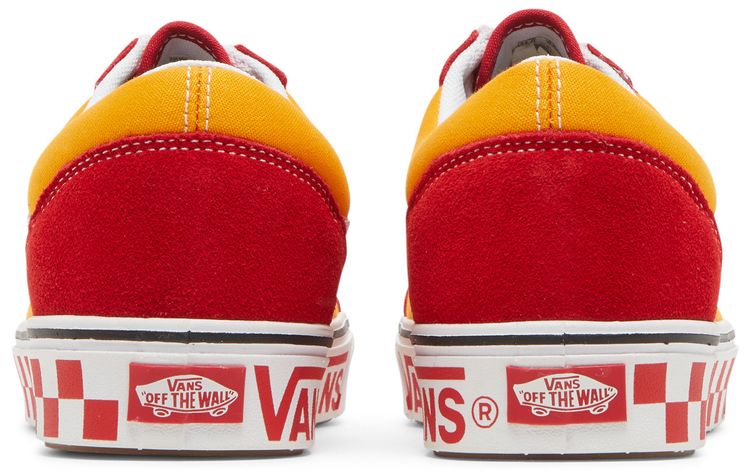 Vans ComfyCush Old Skool Tape Mix   Red Cadmium