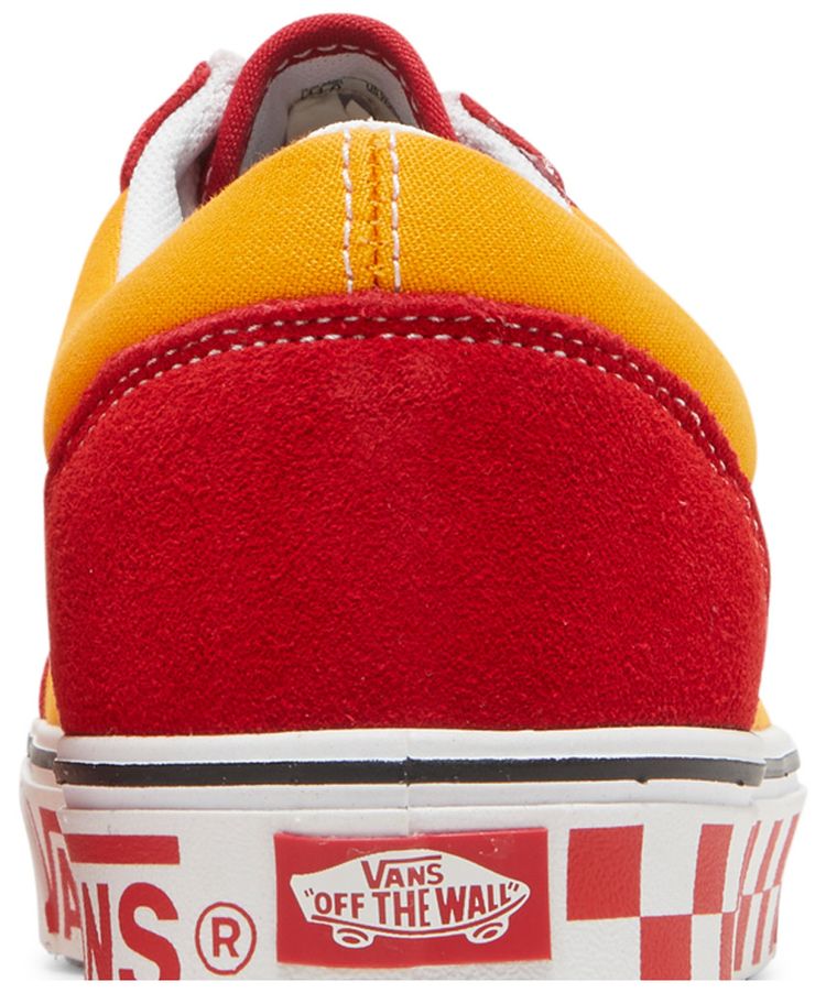 Vans ComfyCush Old Skool Tape Mix   Red Cadmium