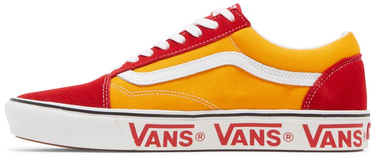 Vans ComfyCush Old Skool Tape Mix   Red Cadmium