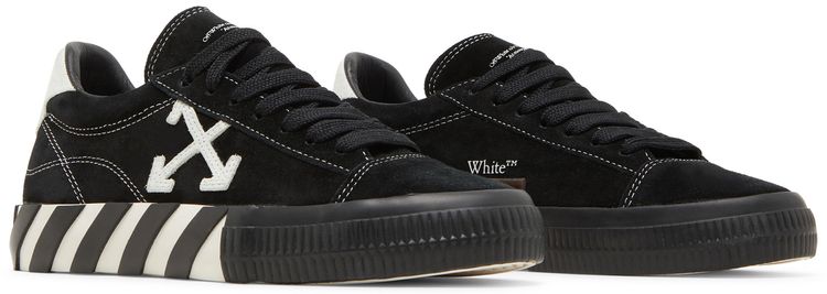 Off White Wmns Vulc Sneaker Black White