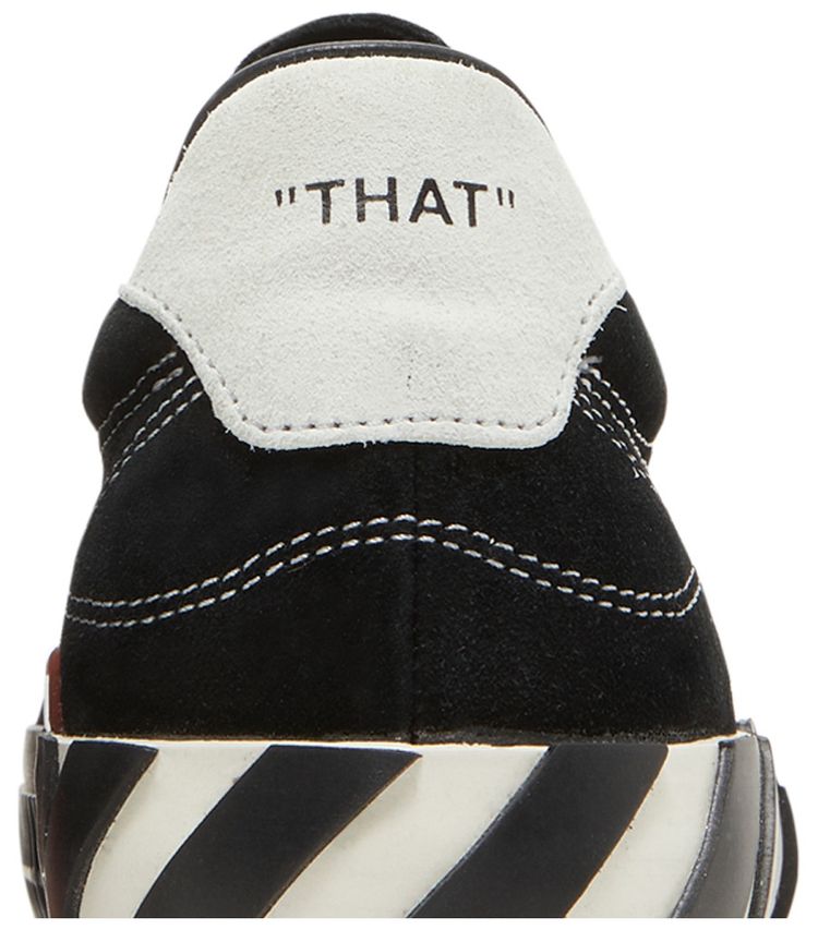 Off White Wmns Vulc Sneaker Black White