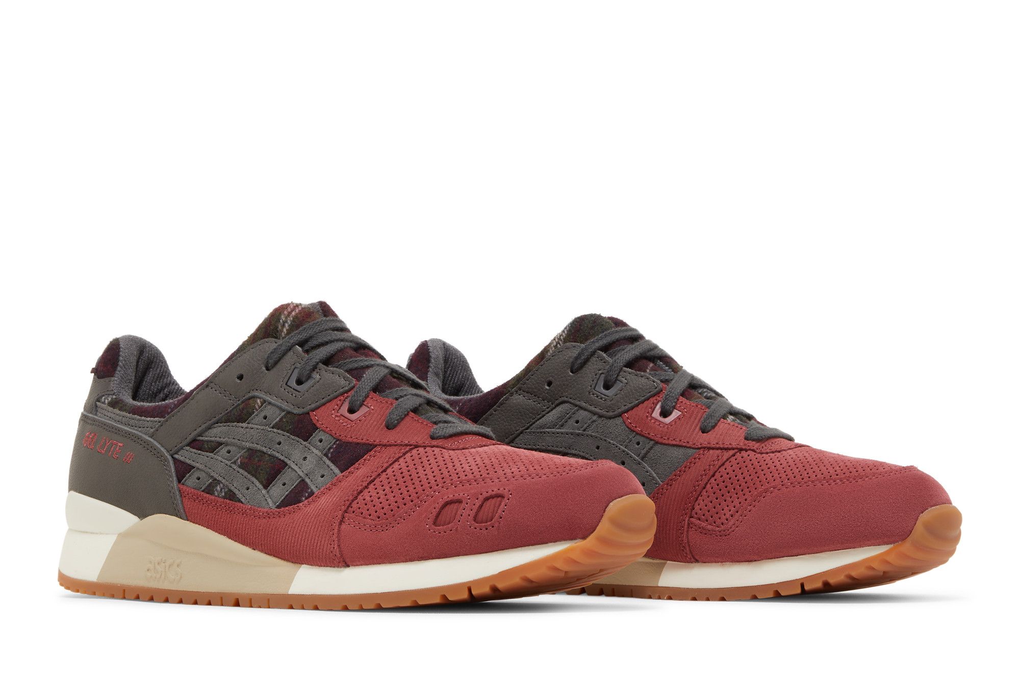 Size 10.0 Gel Lyte 3 OG 'Brisket Red'