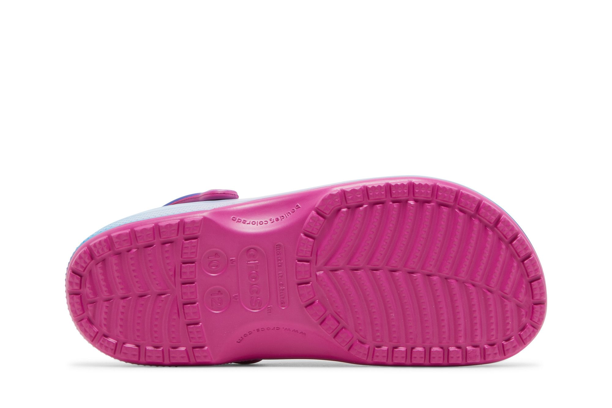 Size 10.0 Palace x Rapha x Classic Clog 'Education First'