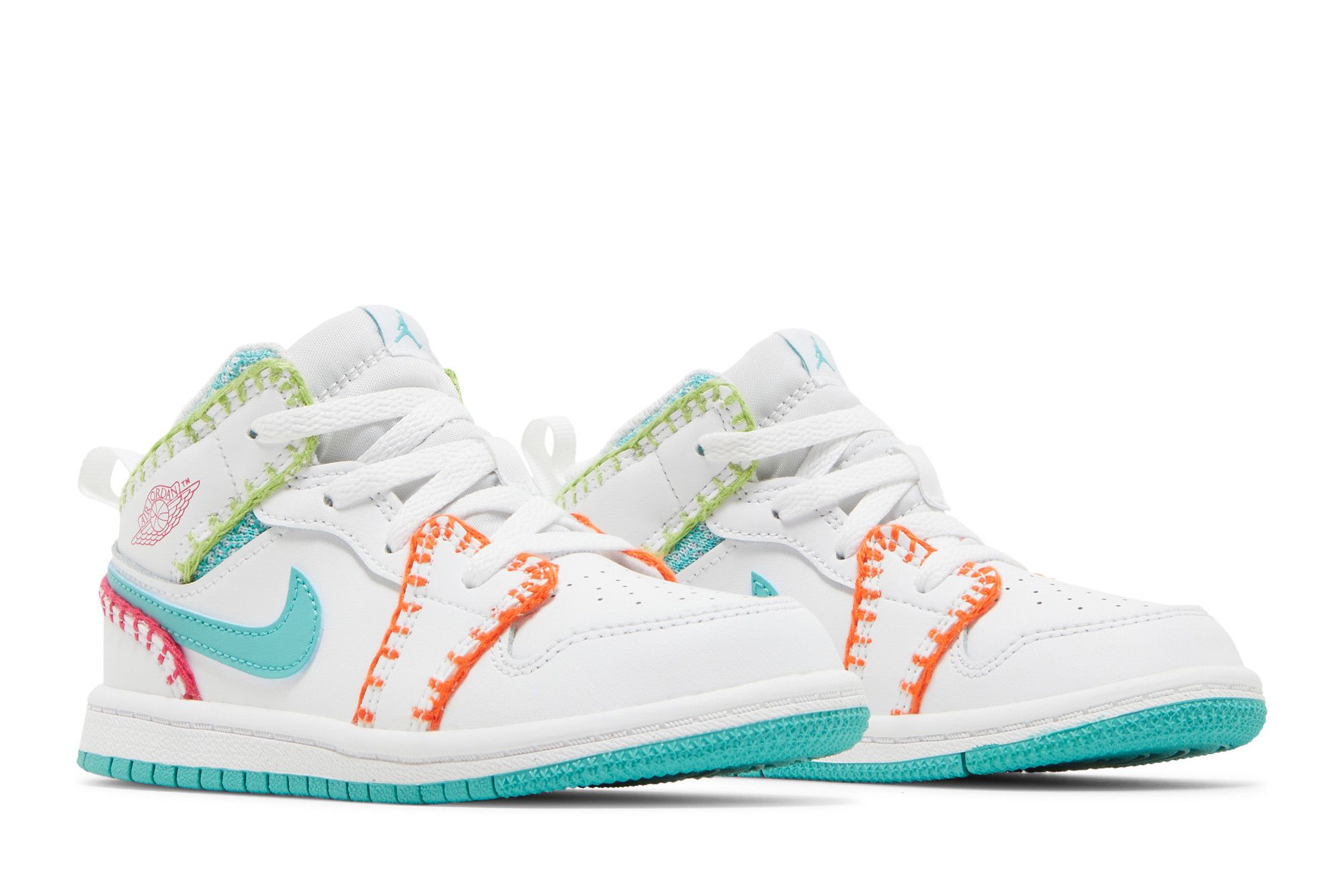 Buy Air Jordan 1 Mid SE TD 'Multi Knit' - DM6220 100 | GOAT