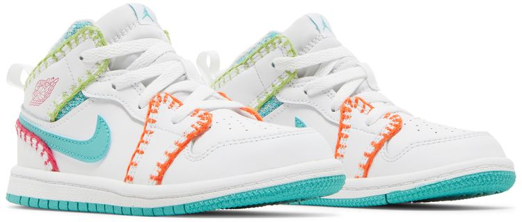 Air Jordan 1 Mid SE TD Multi Knit