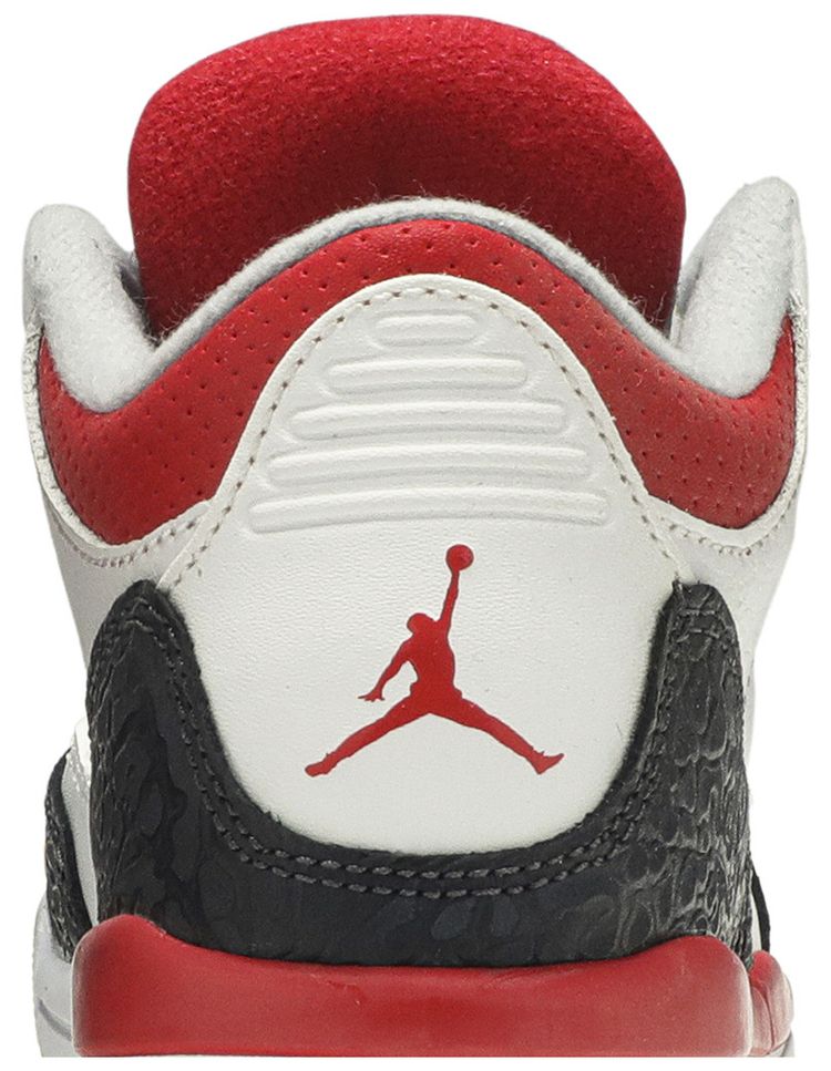 Air Jordan 3 Retro PS White Fire Red 2013
