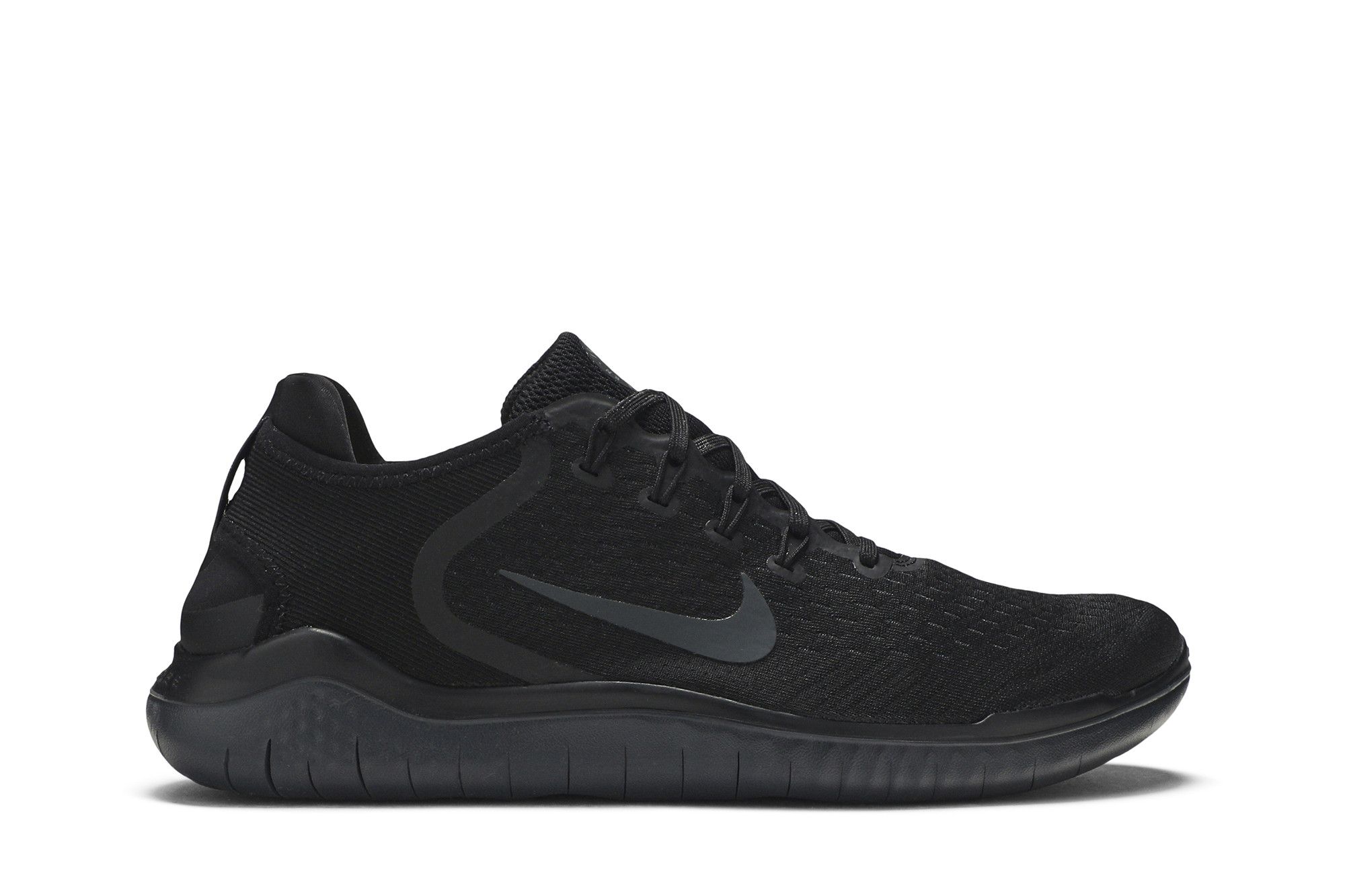 Nike women's free rn 2018 black on sale