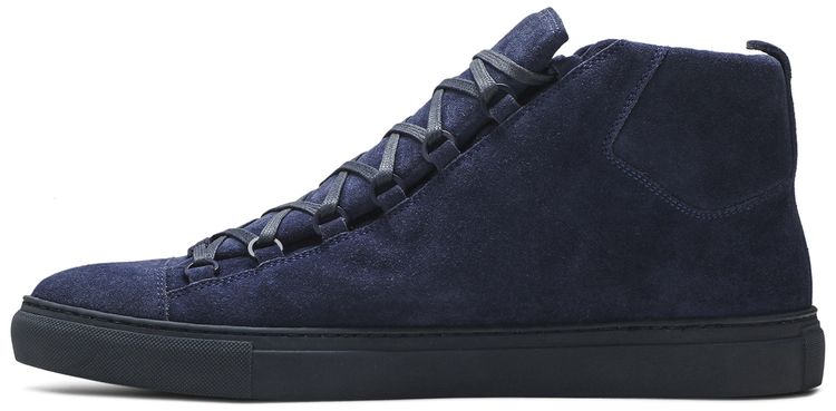 Balenciaga Arena Velvet High Blue