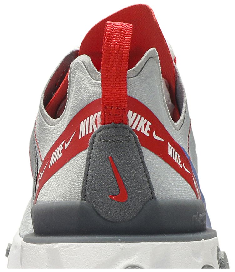 Nike React Element 55 Grey Royal Red