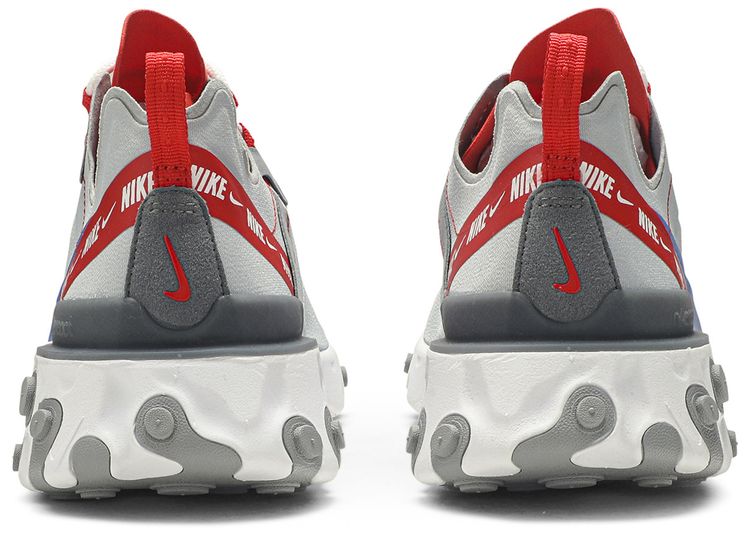 Nike React Element 55 Grey Royal Red