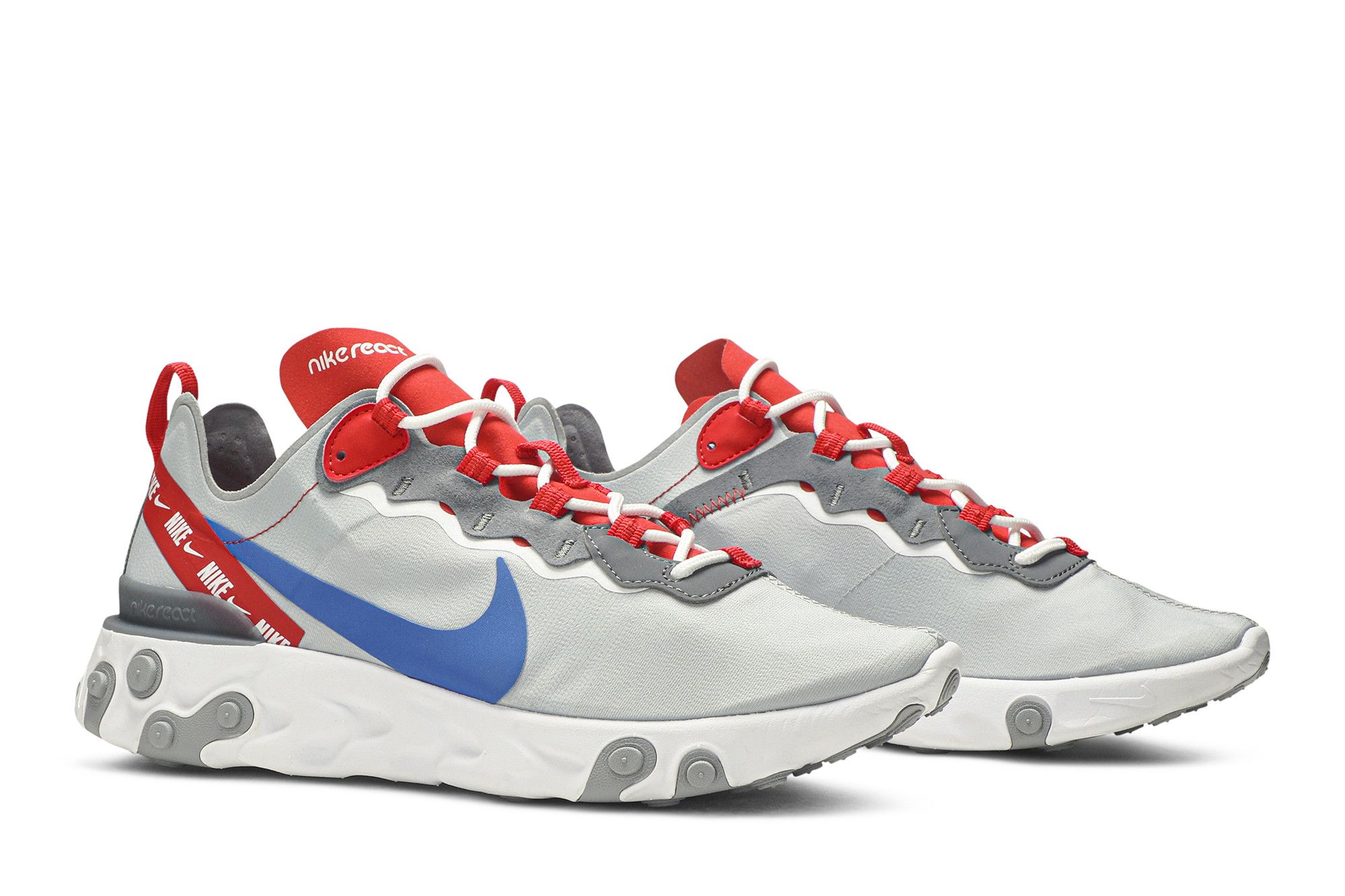 Buy React Element 55 Grey Royal Red CD7340 001 GOAT UK