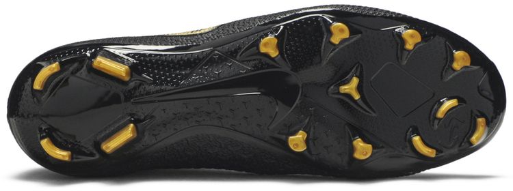 Nike Phantom Vision Elite DF FG Black Metallic Vivid Gold