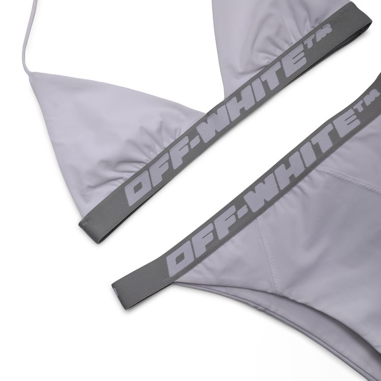 Off White Industrial Triangle Bikini White