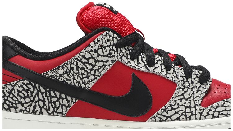Supreme x Dunk Low Premium SB Red Cement