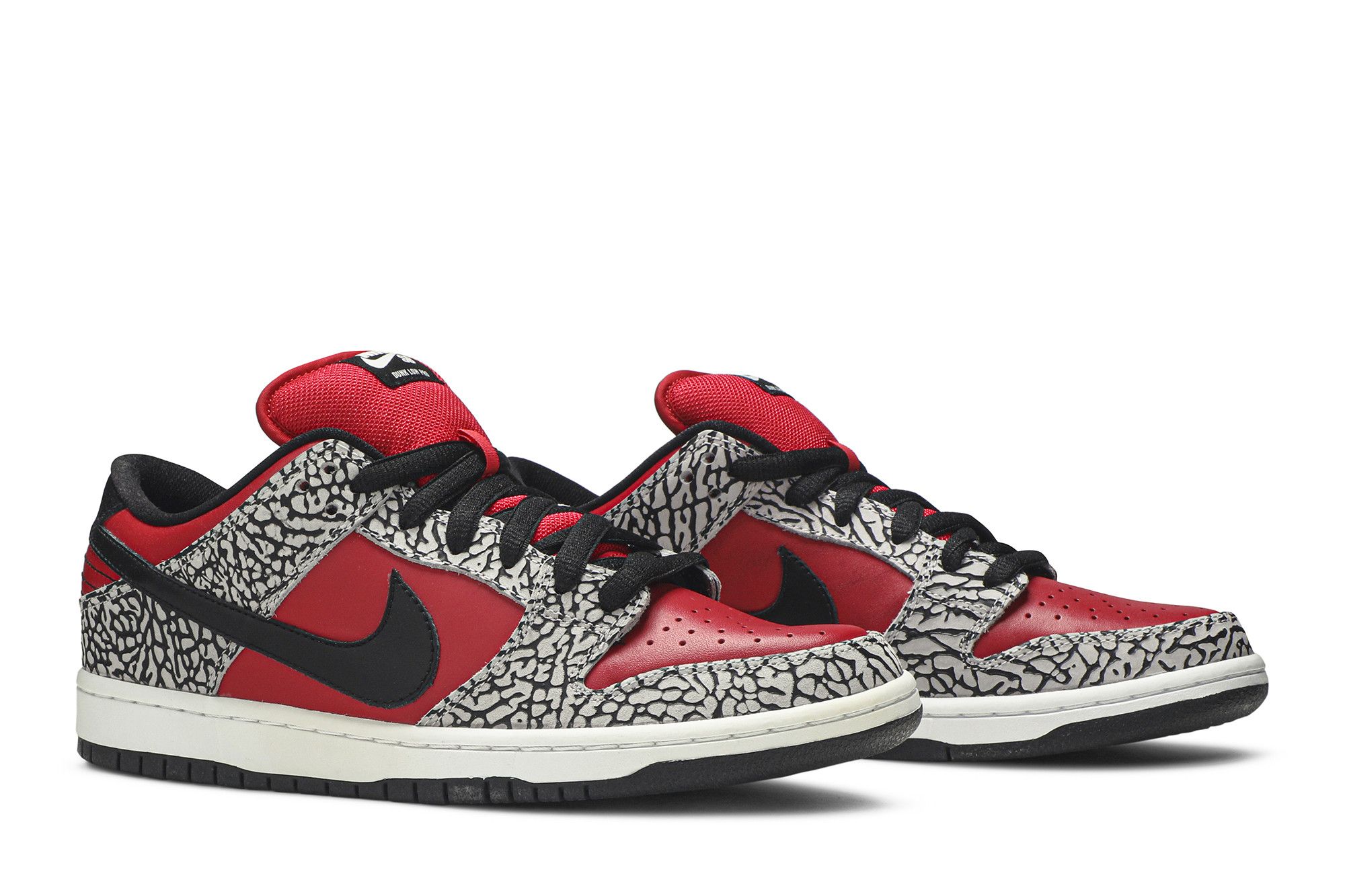 Buy Supreme x Dunk Low Premium SB Red Cement 313170 600 GOAT