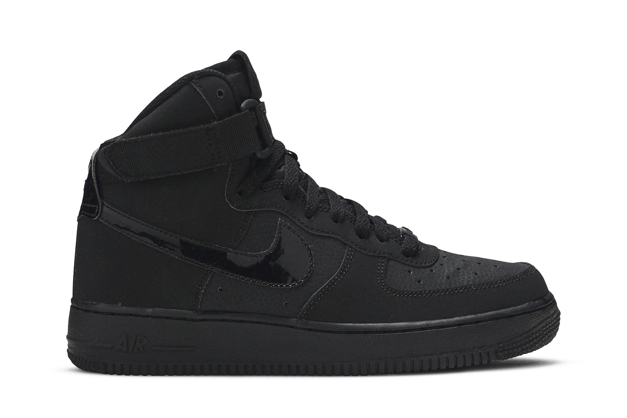 Air force high tops black clearance