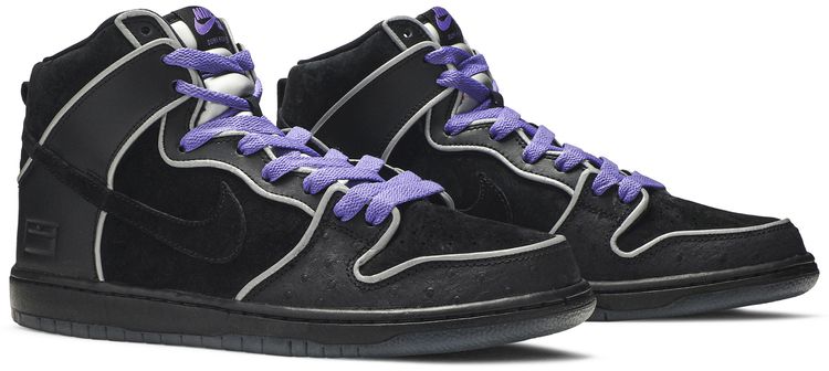 SB Dunk High Purple Box