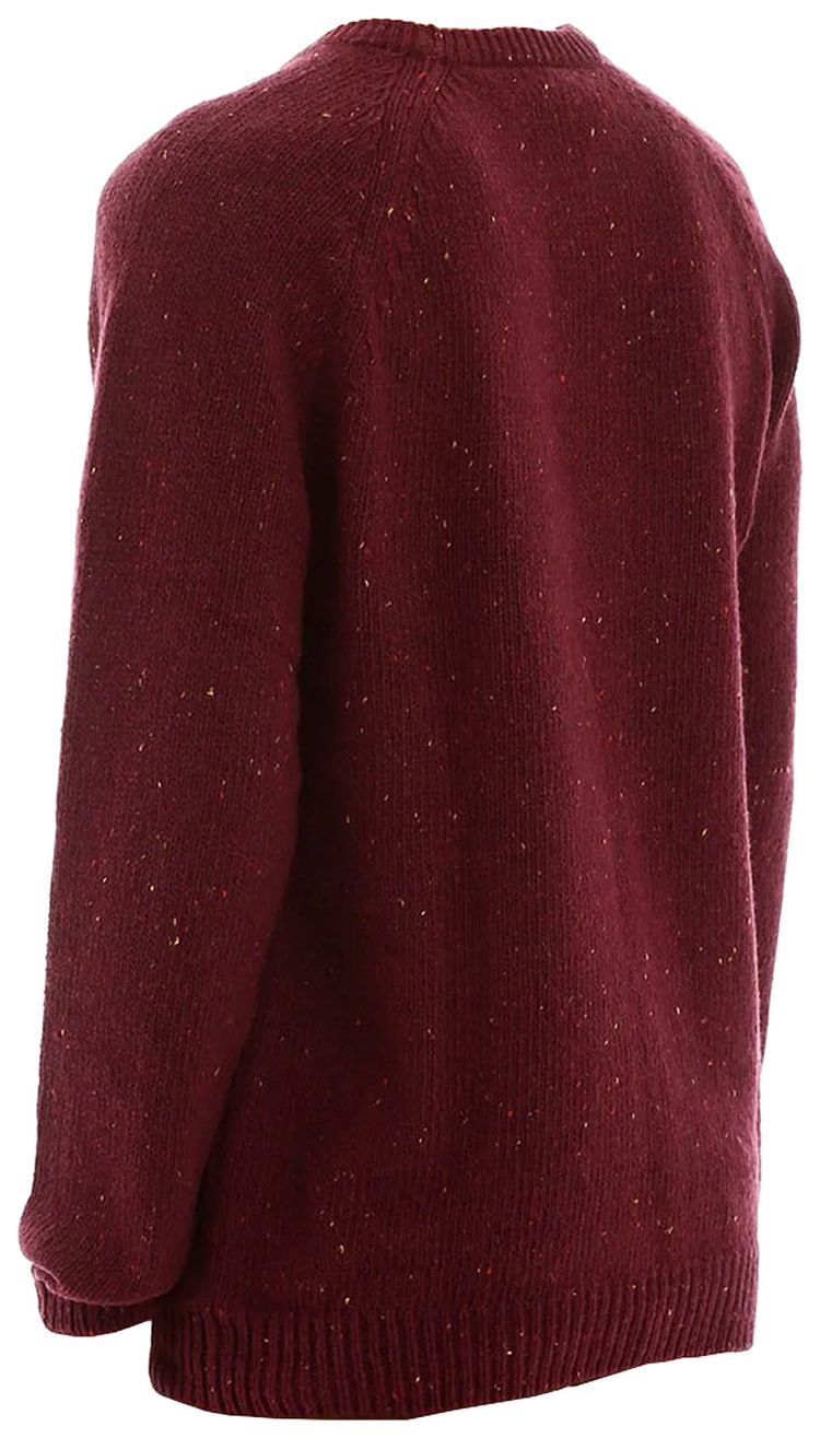 Carhartt WIP Anglistic Sweater Merlot