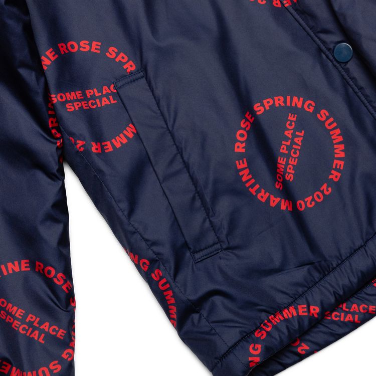 Martine Rose Coach Jacket Blue