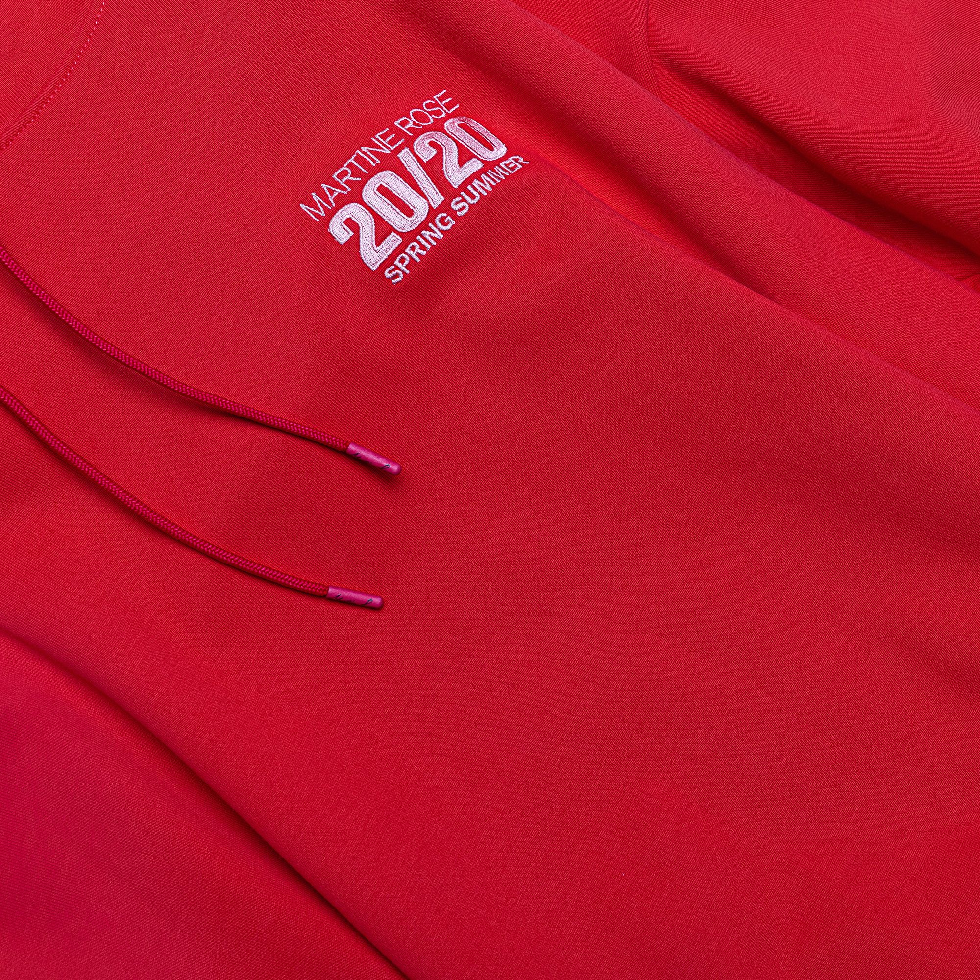 Buy Martine Rose 2020 Hoodie 'Red' - SM14929 RED | GOAT
