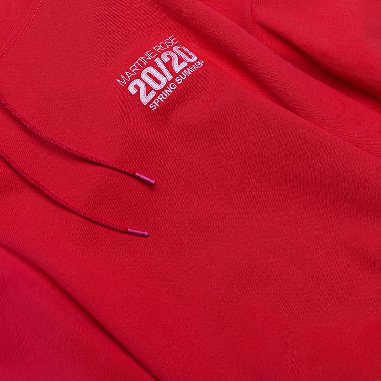 Martine Rose 2020 Hoodie Red