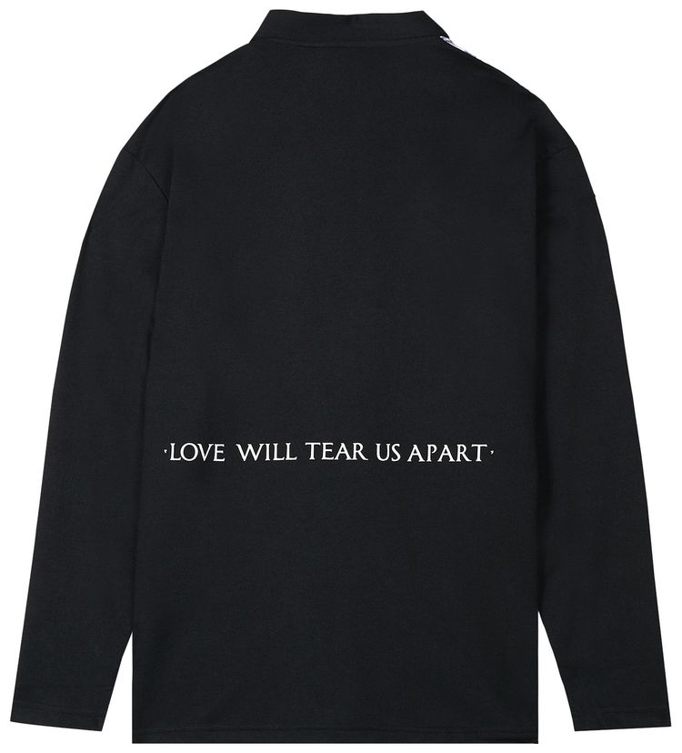 Pleasures x Joy Division Apart Long Sleeve Polo Black
