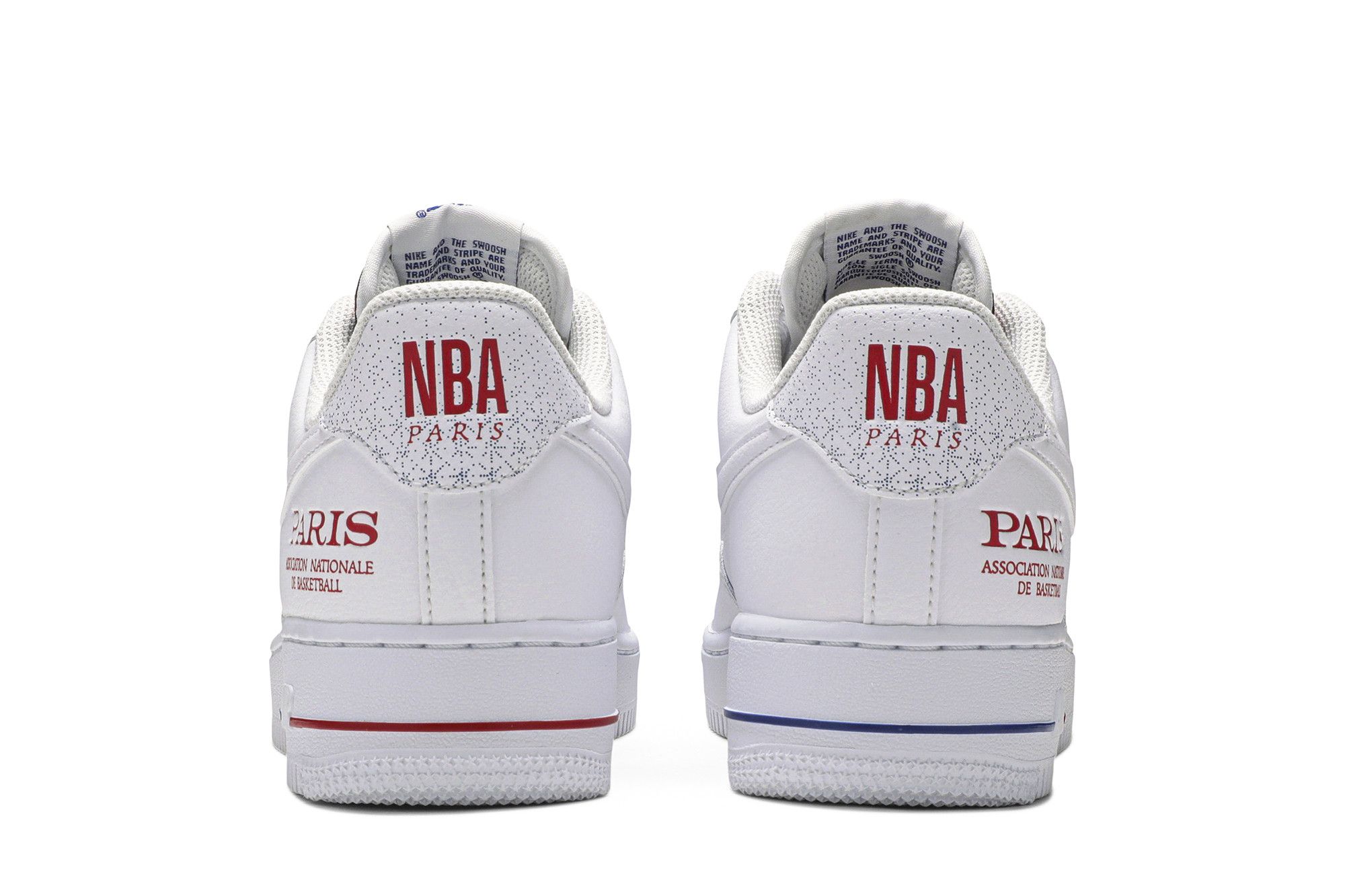 Nike air force 1 low nba red discount