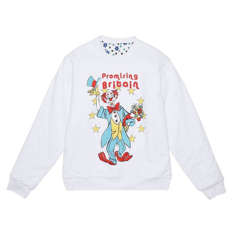 Martine Rose Reversible Crewneck Sweatshirt White