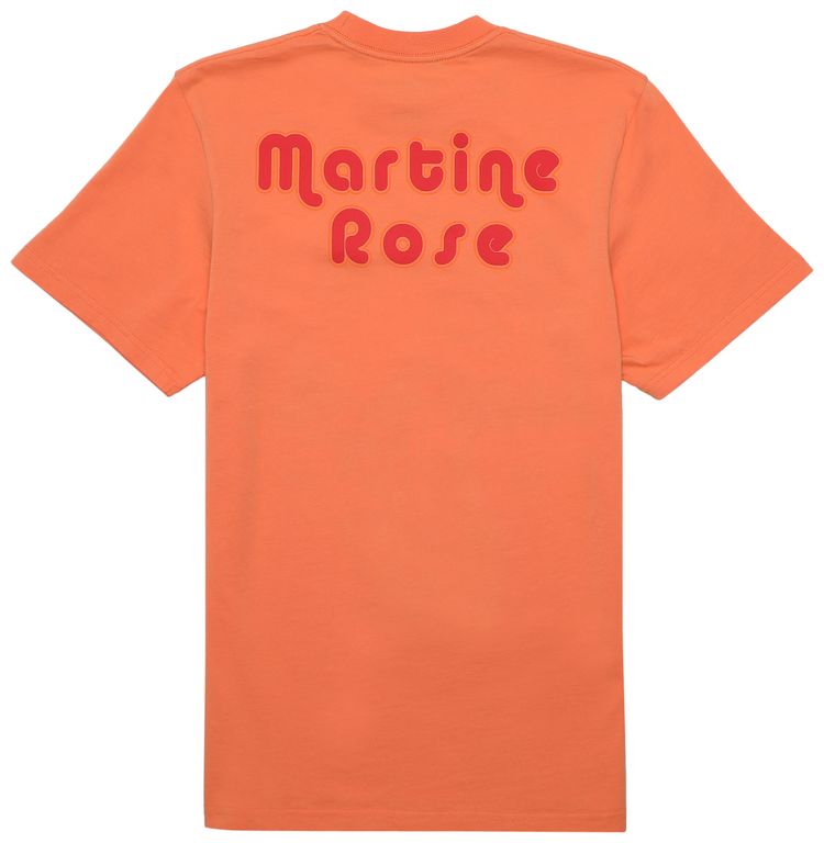 Martine Rose T Shirt With Clown Artwork Orange