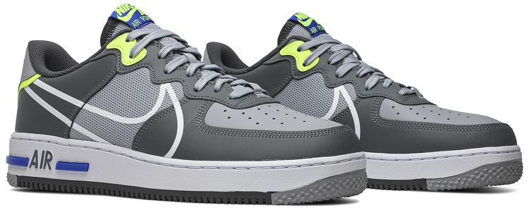 Nike Air Force 1 React Wolf Grey