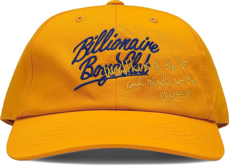 Billionaire Boys Club HM Dad Hat 'Radiant Yellow'