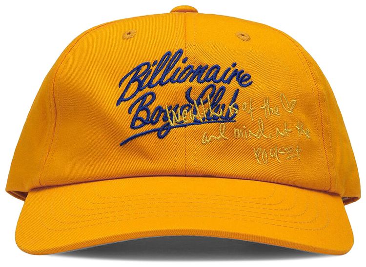 Billionaire Boys Club HM Dad Hat Radiant Yellow