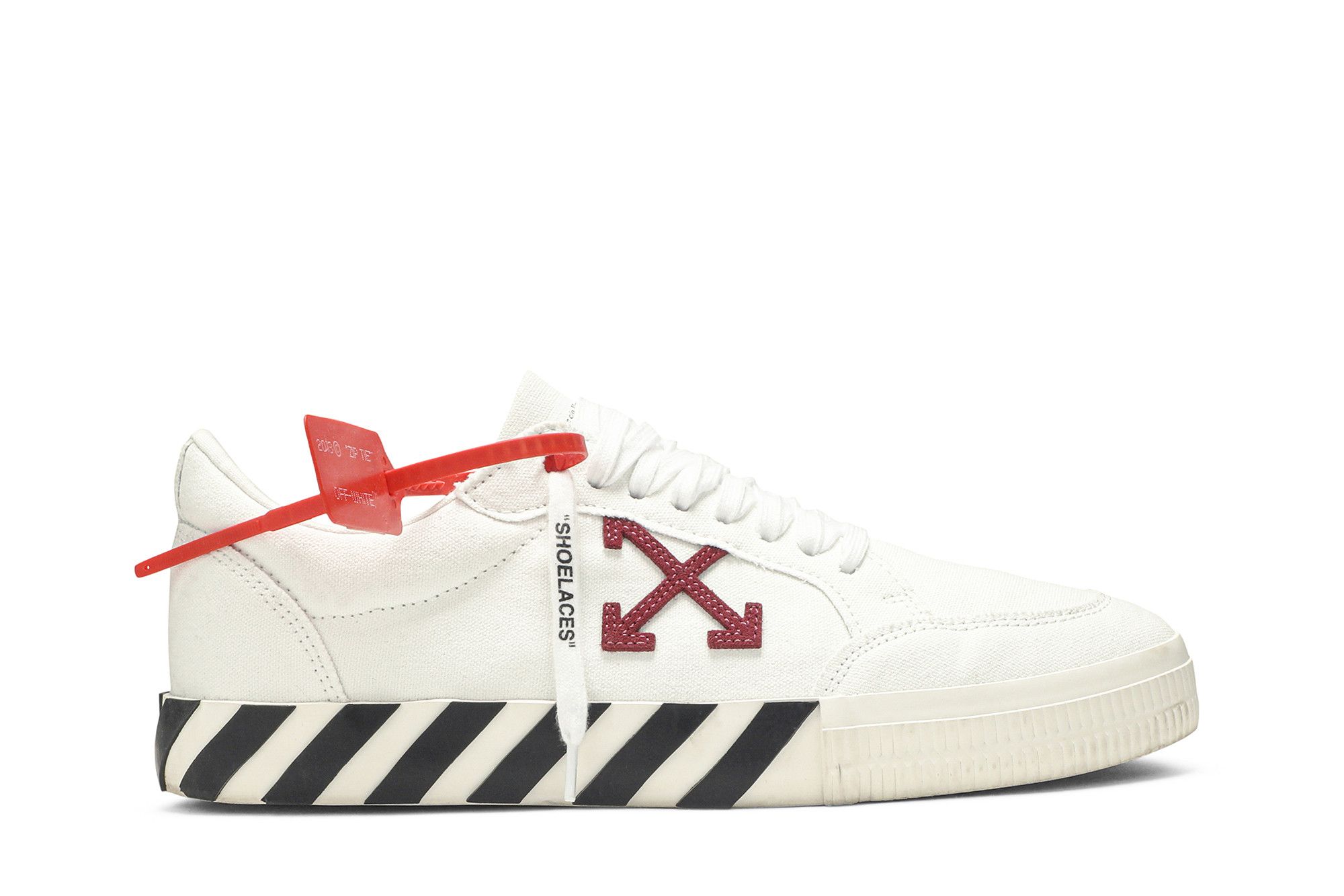 Size 7.0 Off White Vulc Sneaker White Violet