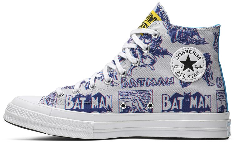 DC Comics x Chinatown Market x Converse Chuck 70 High 3D Batman Print