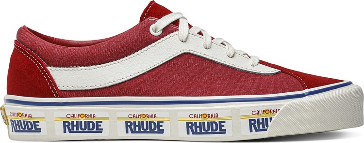 Rhude x Bold Ni 'California Plate - Red'