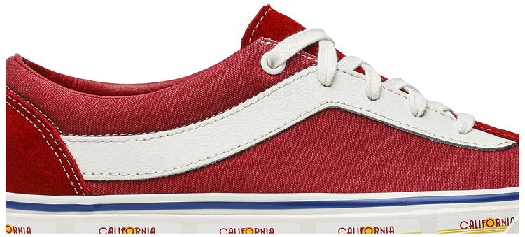 Rhude x Vans Bold Ni California Plate   Red