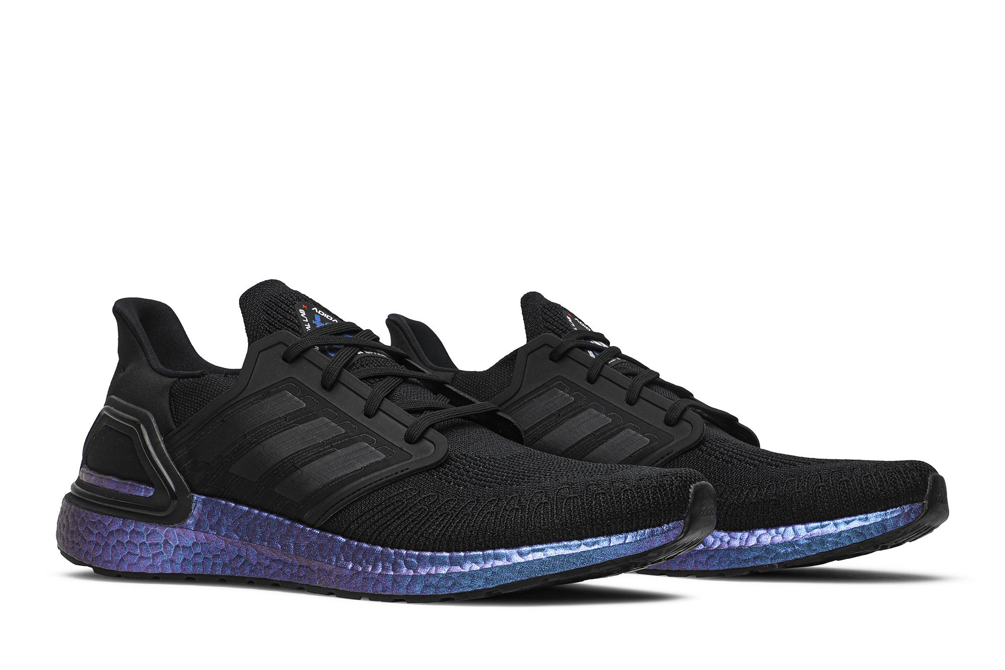 Ultra boost 20 black violet hot sale