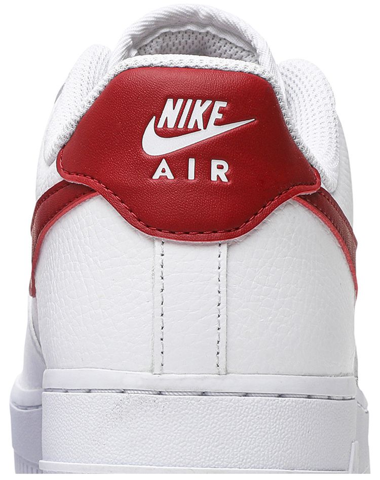 Nike Wmns Air Force 1 07 White Gym Red