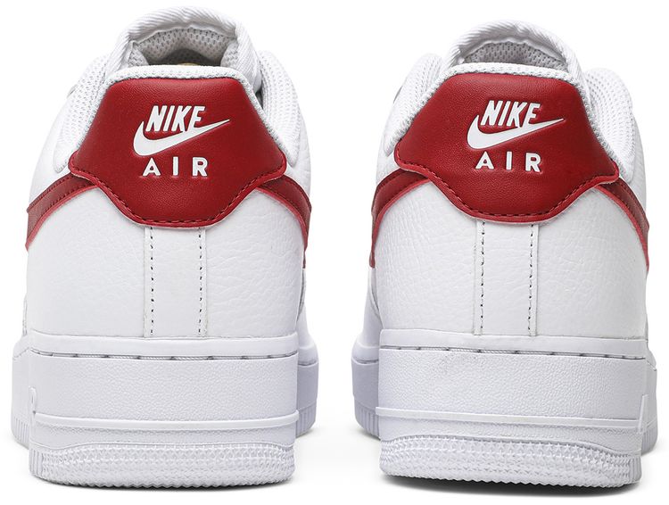 Nike Wmns Air Force 1 07 White Gym Red