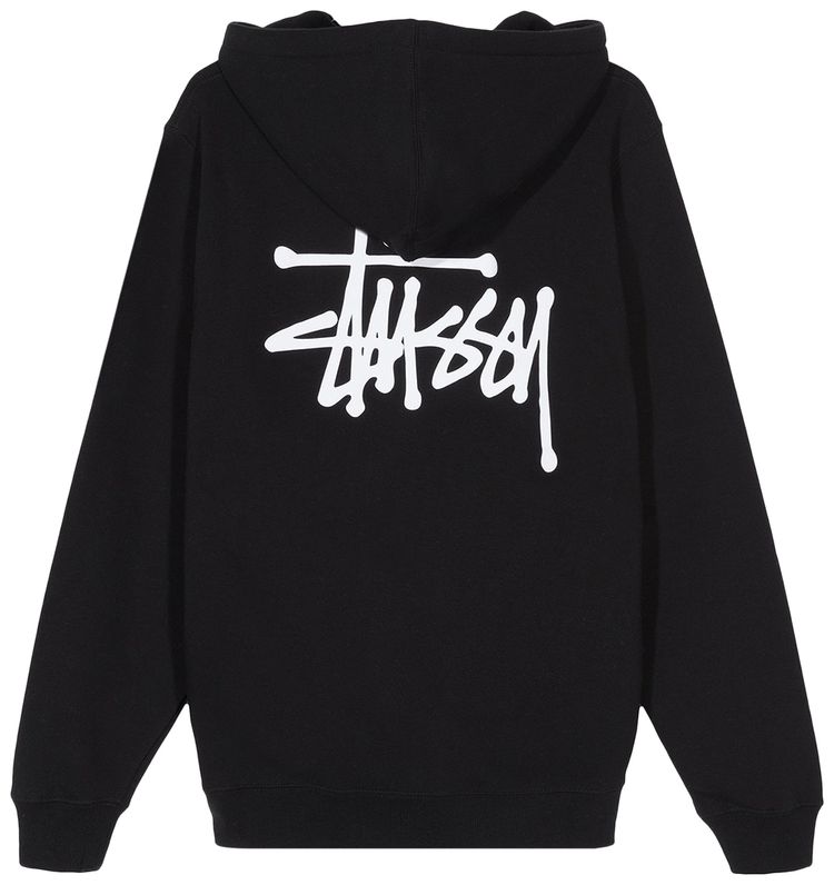 Stussy Basic Stussy Hood Black