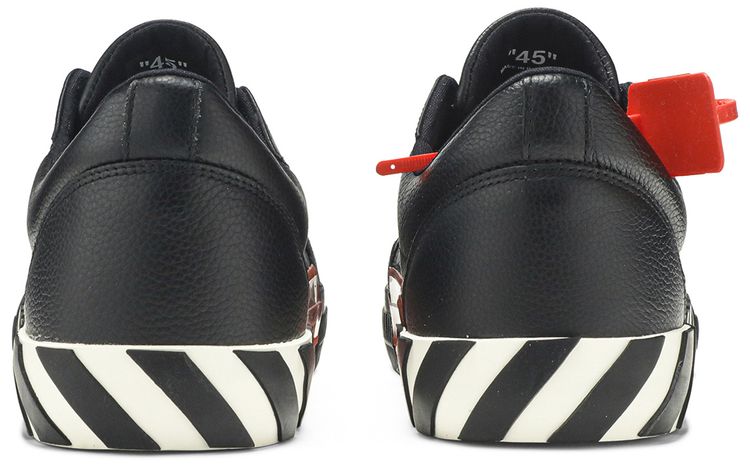 Off White Vulcanized Low Black White