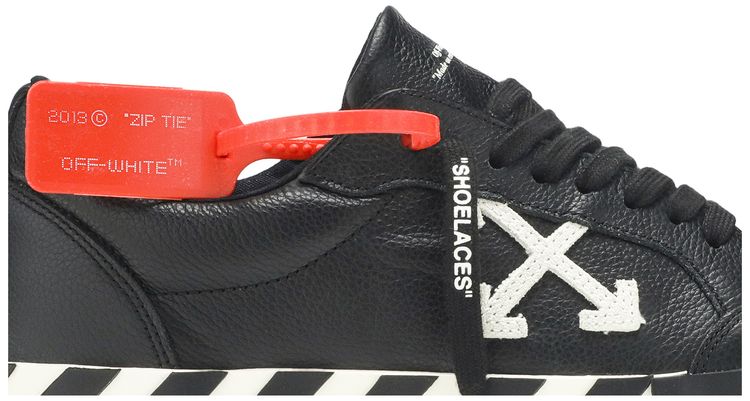 Off White Vulcanized Low Black White