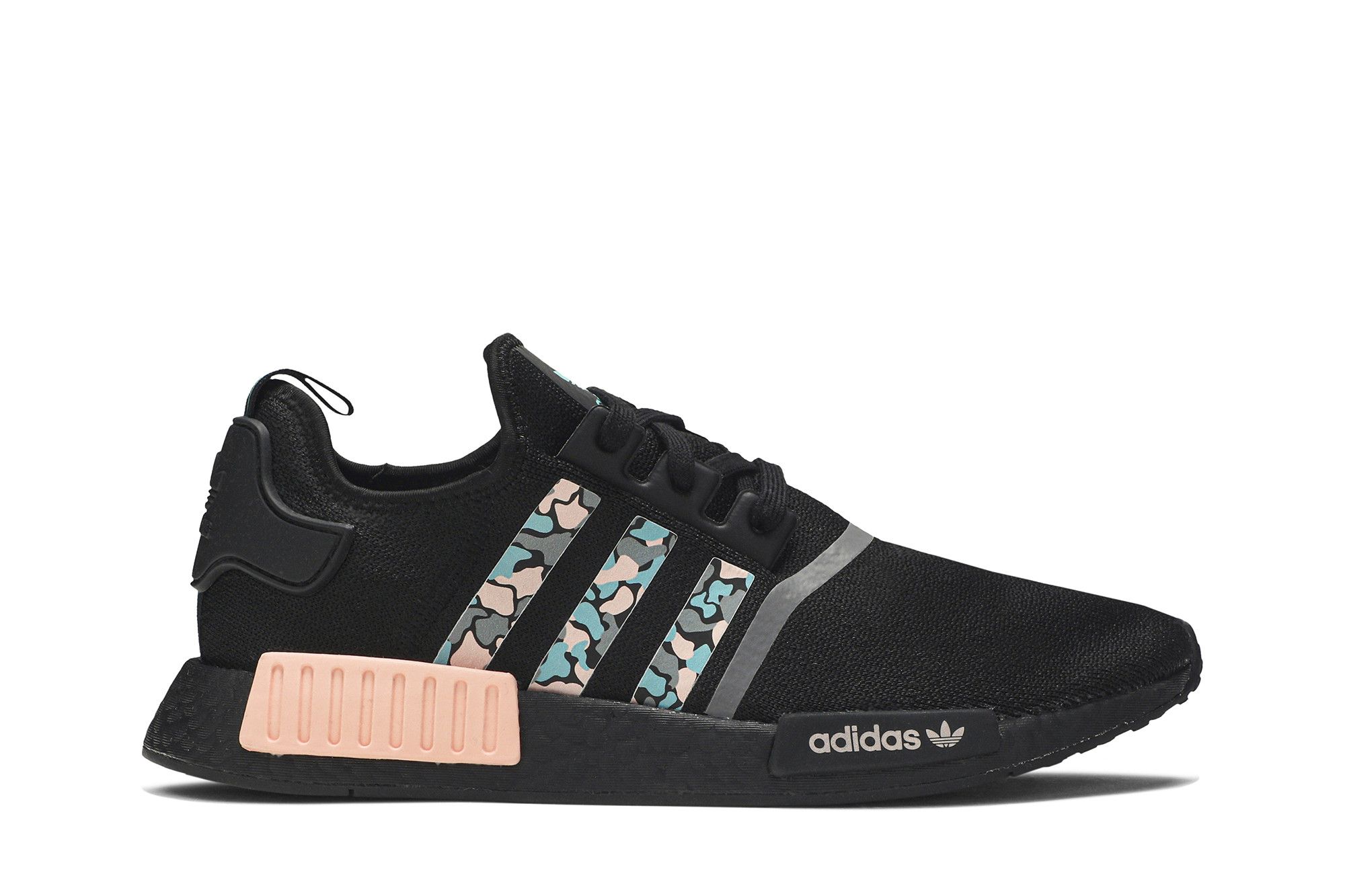 Buy NMD R1 STLT Primeknit Aqua Pink Camo FV3853 GOAT