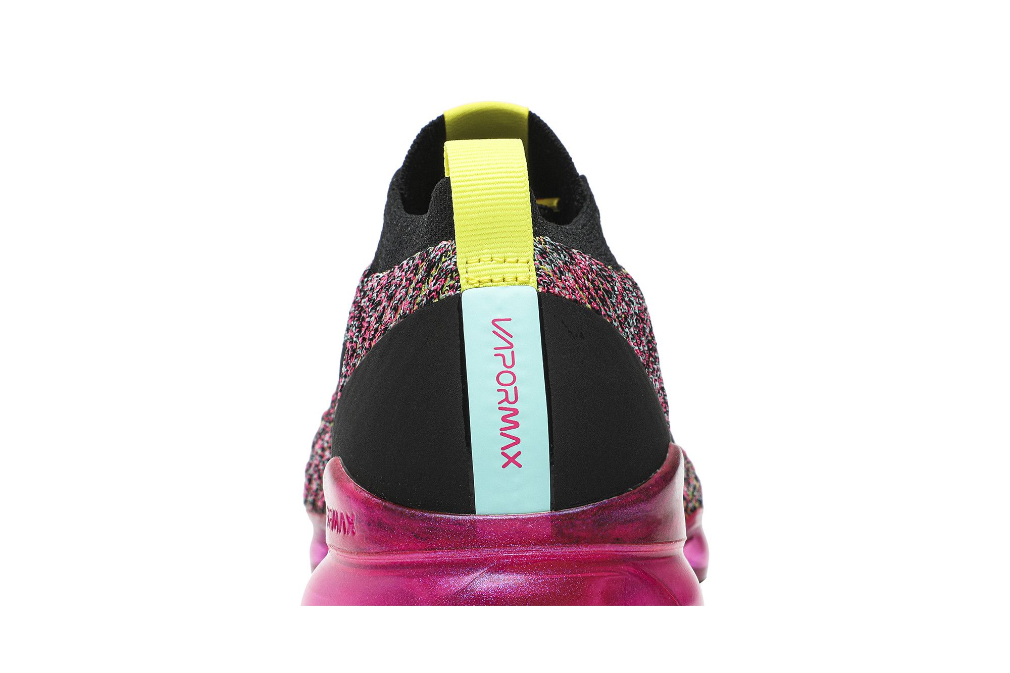 Nike women's air vapormax flyknit 3 shoes - black/pink shop