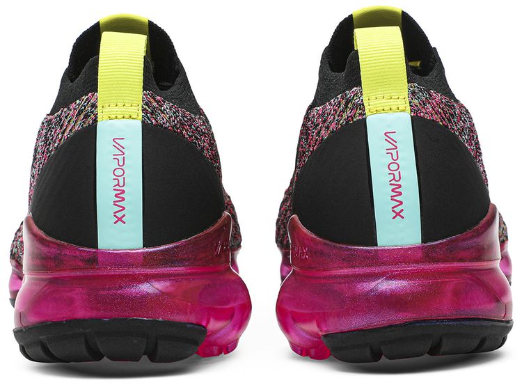 Nike Wmns Air VaporMax Flyknit 3 Black Pink Blast