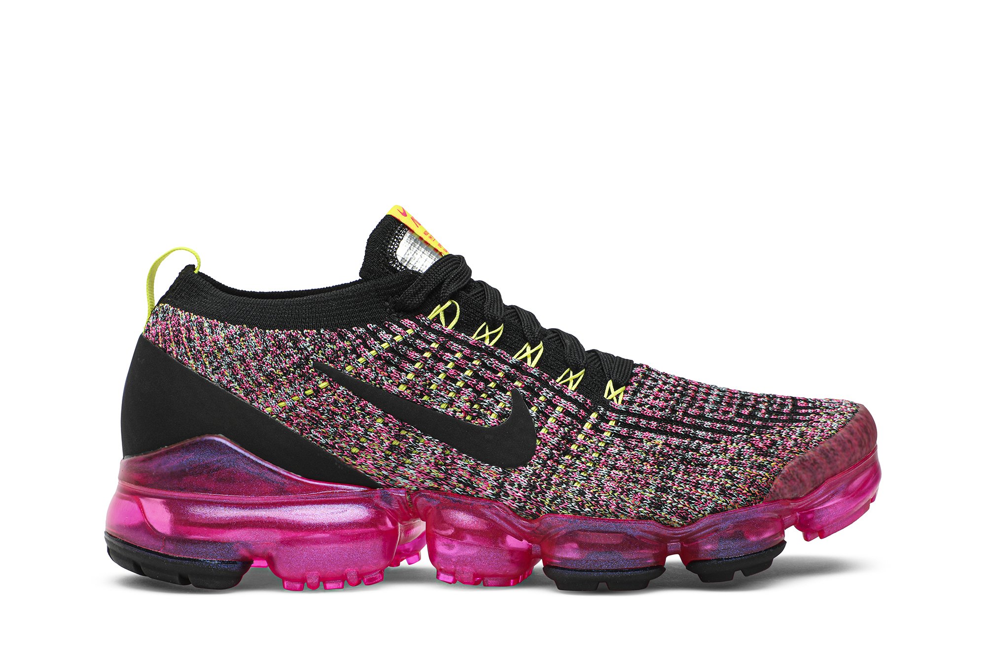 women's nike air vapormax flyknit 3 running shoes hyper pink