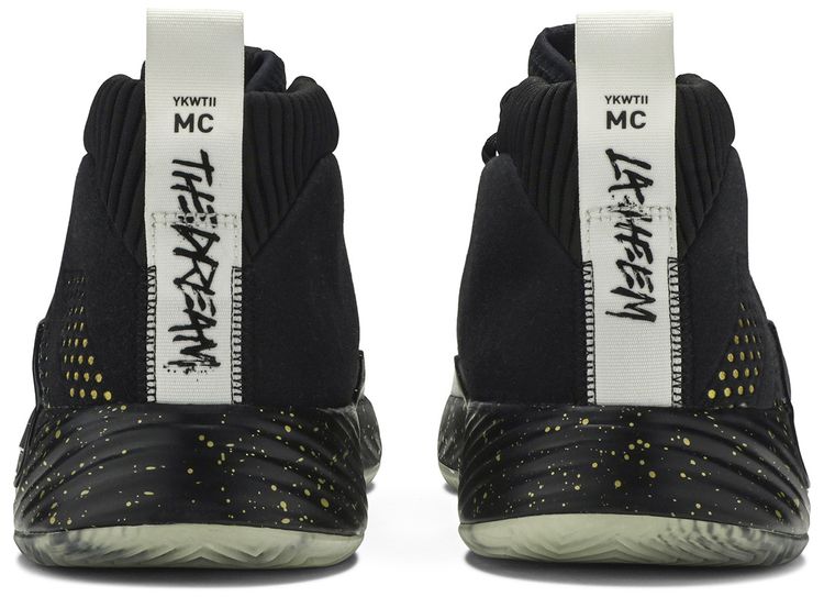 Adidas Dame 5 Black Gold White